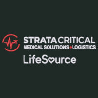 LOG125 | Black | Embroidered Strata LifeSource - Women's Framework Polo Design