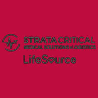 K500LS | Red | Embroidered Strata LifeSource - Silk Touch Long Sleeve Polo Design