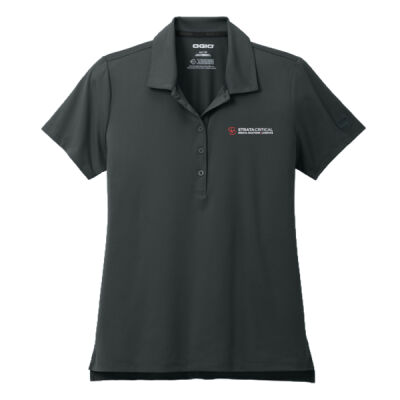 LOG170 | Tarmac Grey | Embroidered Strata | PILOT POLO - Women's Regain Polo Thumbnail