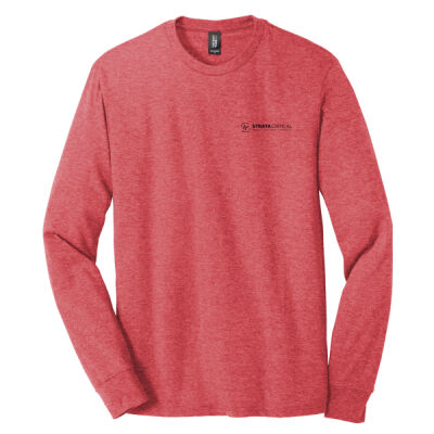 DM132 | Dark Logo | DTF Strata - Perfect Tri ® Long Sleeve Tee Thumbnail