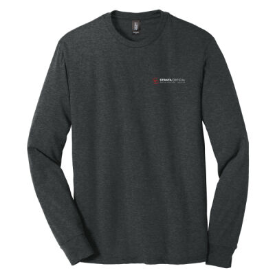 DM132 | Light Logo | DTF Strata - Perfect Tri ® Long Sleeve Tee Thumbnail