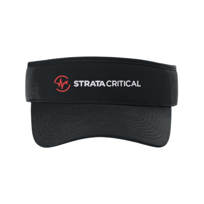 C983 | Black | Embroidered Strata - Poly Visor Thumbnail
