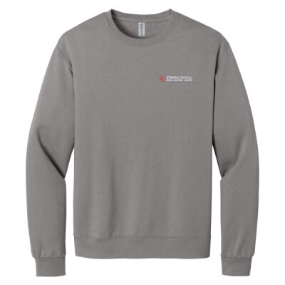IC48M | Light Logo | Embroidered Strata - Ultimate Unisex CVC Ring Spun Crewneck Sweatshirt Thumbnail